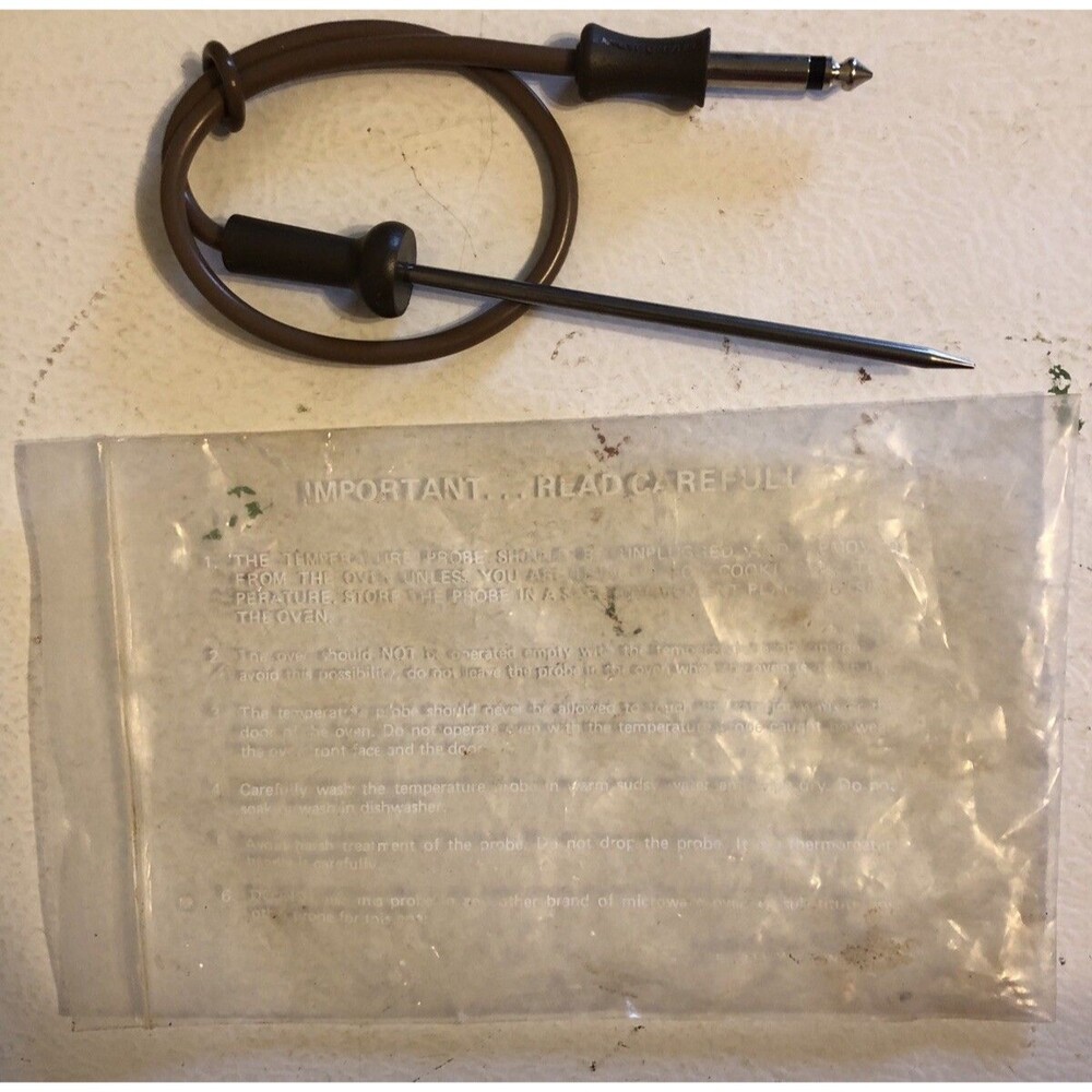 Sharp Temperature OVEN Probe r-tp33 SD5IF-S Japan THERMISTOR Meat